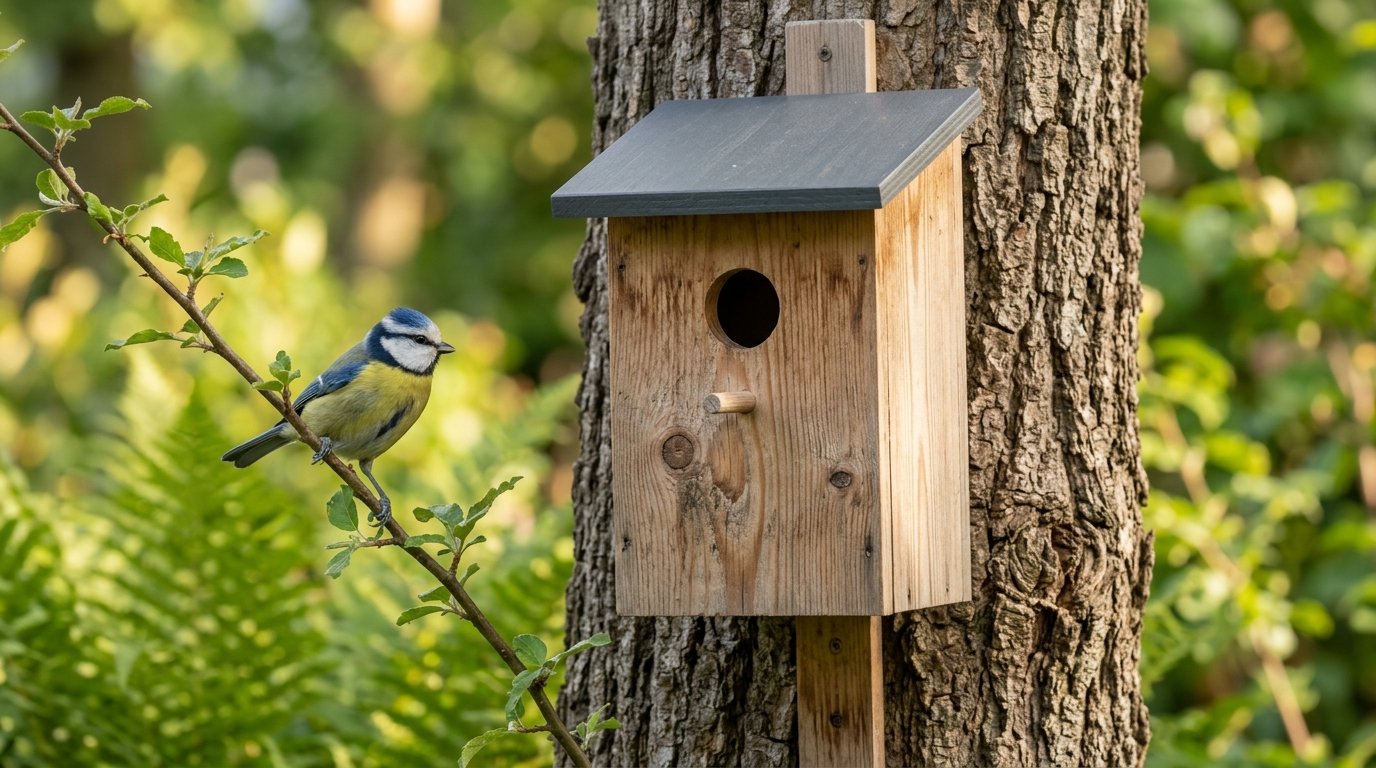 entdecken Sie, wie das beliebte Lidl-Vogelhaus richtig installiert wird und warum die meisten Gartenvögel davon profitieren