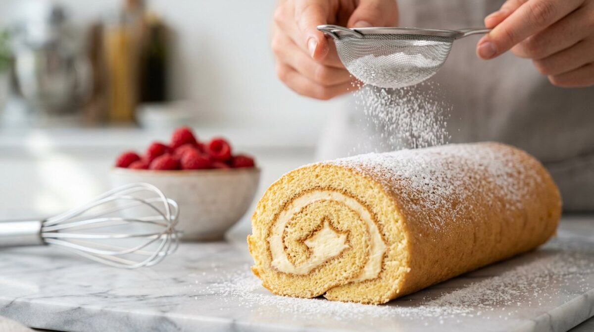 entdecken Sie das chemische Geheimnis für elastische Biskuitrollen ohne Risse - Die richtige Zutatenkombination machts möglich