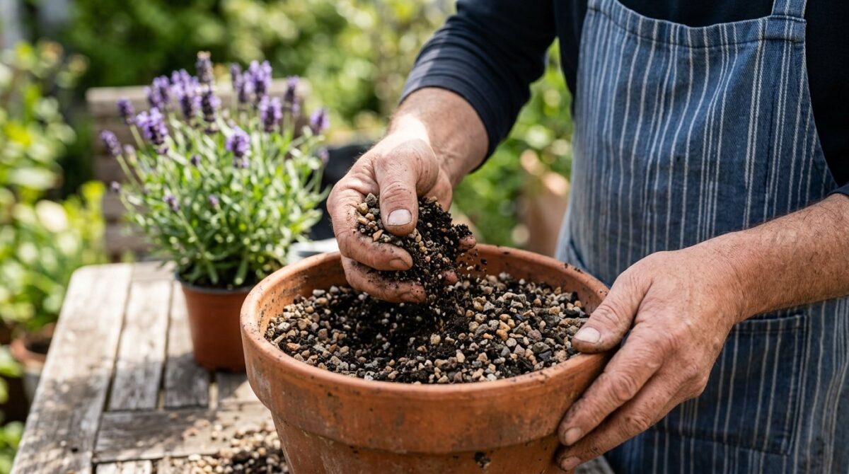 entdecken Sie das Geheimnis für monatelange Lavendelblüten ohne Dünger und tägliches Gießen - einfache Pflanzenpflege für üppige Blüten
